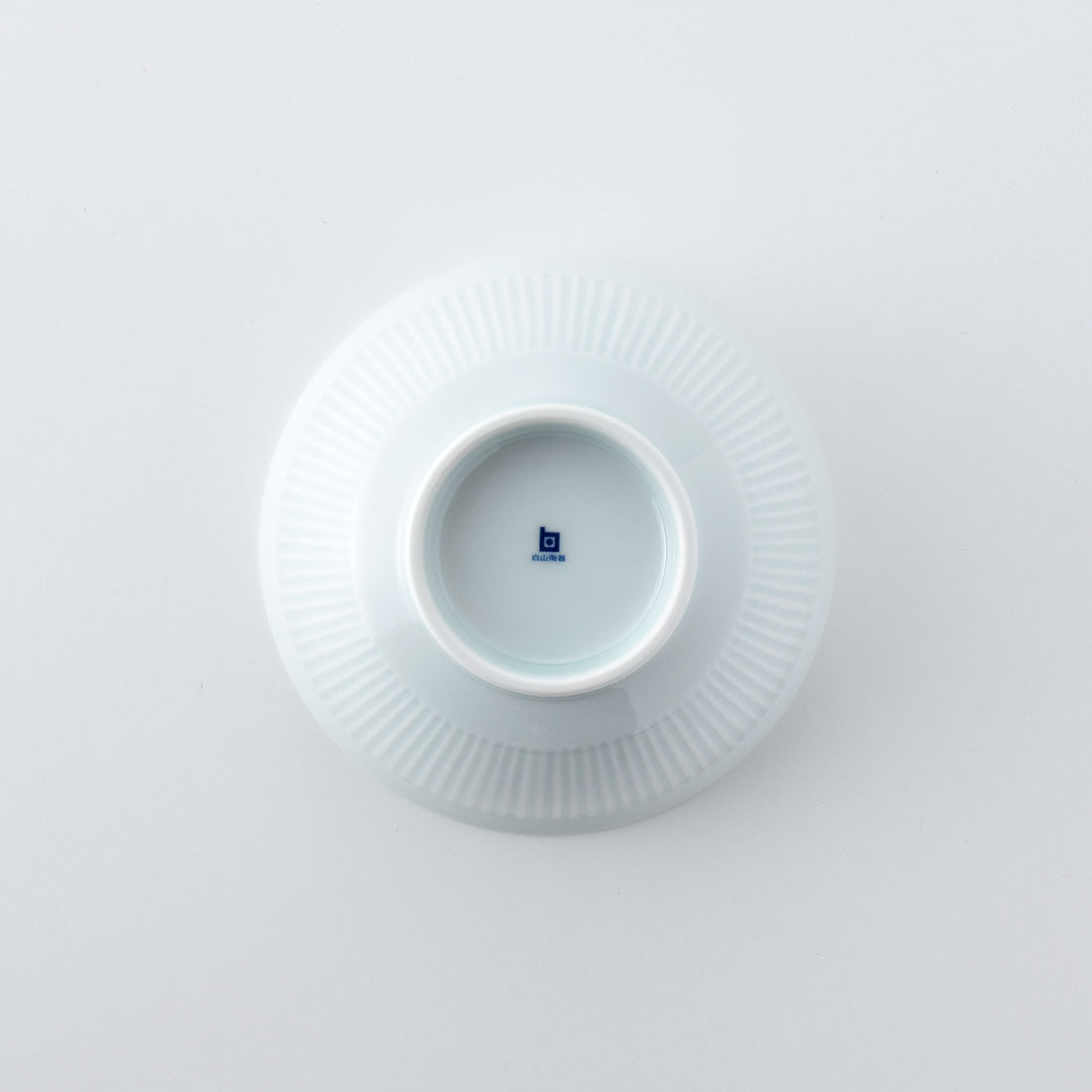 よしず彫 丼 青白釉 | 白山陶器直営オンラインストア