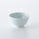 よしず彫 丼 青白釉