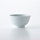 よしず彫 丼 青白釉