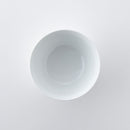 よしず彫 丼 白磁