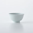 よしず彫 小丼 青白釉