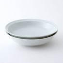 よしず彫 盛鉢 青白釉