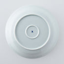 よしず彫 盛鉢 青白釉