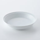 よしず彫 盛鉢 白磁