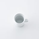 よしず彫 マグ 白磁