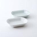 よしず彫 煮付鉢 白磁