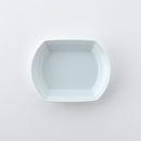 よしず彫 煮付鉢 青白釉