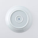 よしず彫 菜皿 青白釉