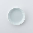 よしず彫 取皿 青白釉