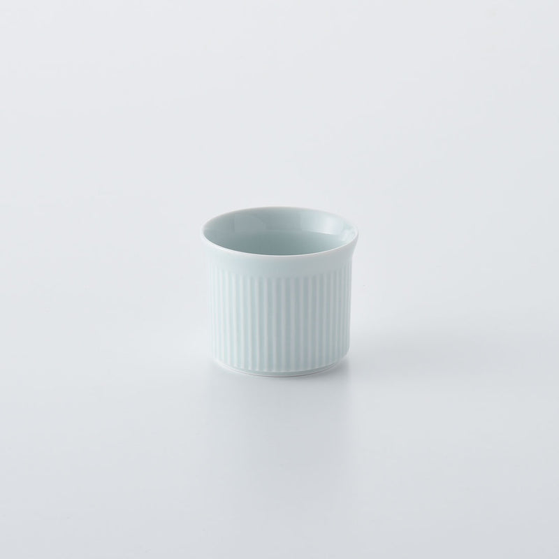 よしず彫 煎茶 青白釉