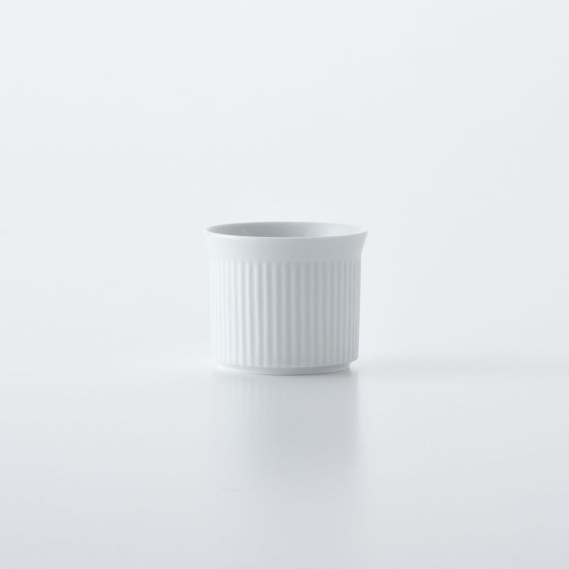 よしず彫 煎茶 白磁